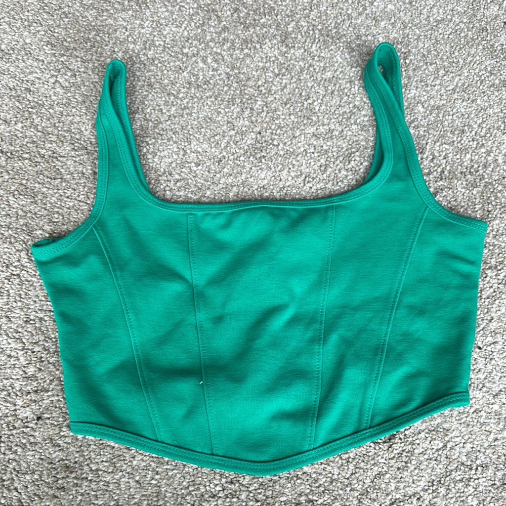 Altard State Green Crop Top
